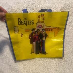 The Beatles Yellow Submarine Reusable Tote Shopper Bag by Vandor 2010 Fab Four